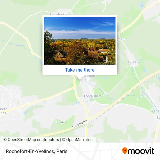 Rochefort-En-Yvelines map