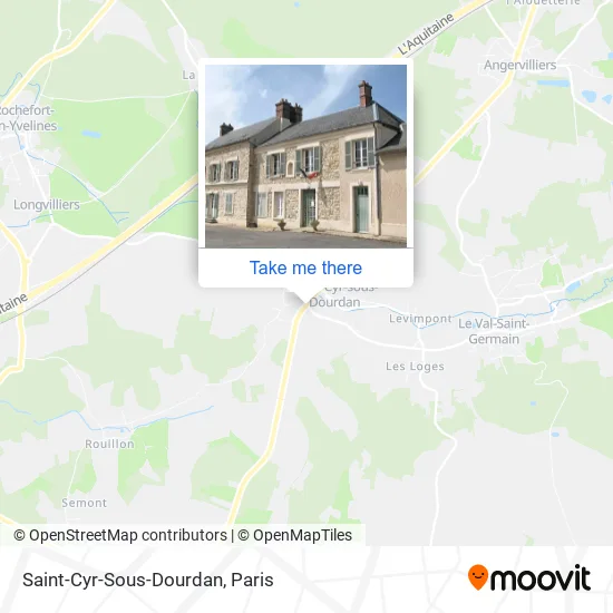 Saint-Cyr-Sous-Dourdan map