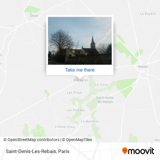 Saint-Denis-Les-Rebais map