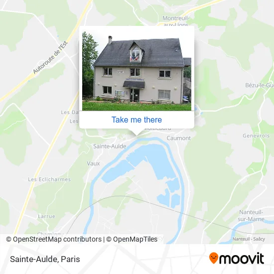 Sainte-Aulde map