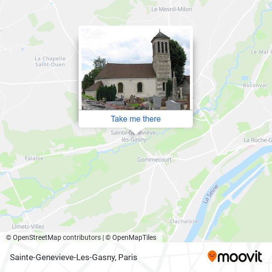 Sainte-Genevieve-Les-Gasny map