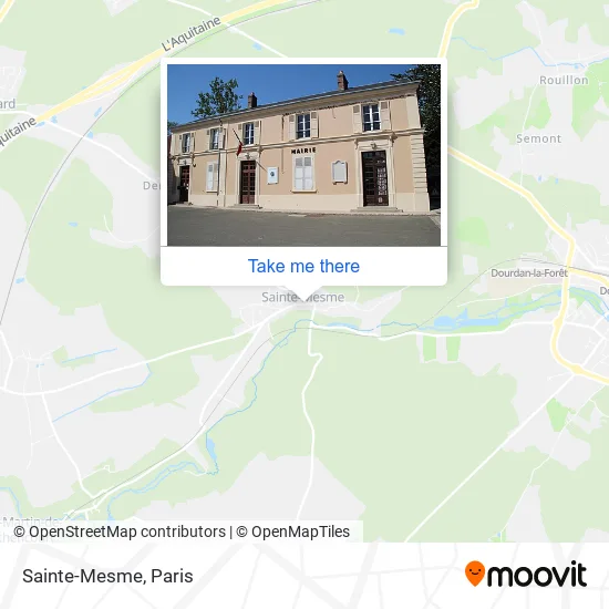 Sainte-Mesme map