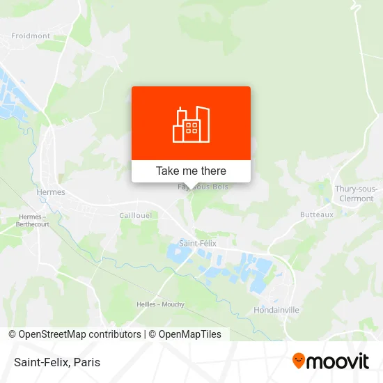 Saint-Felix map