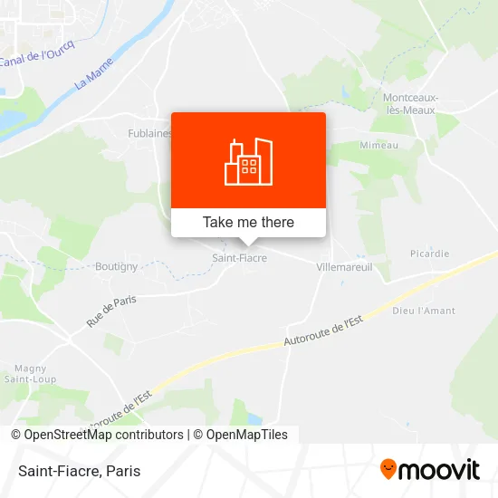 Saint-Fiacre map