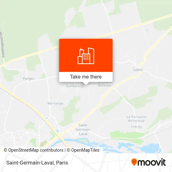 Saint-Germain-Laval map