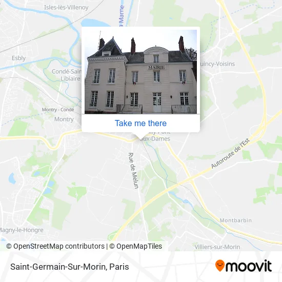 Saint-Germain-Sur-Morin map