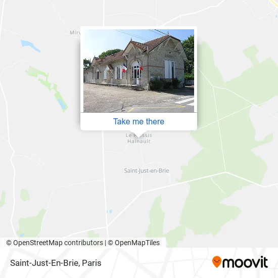 Saint-Just-En-Brie map