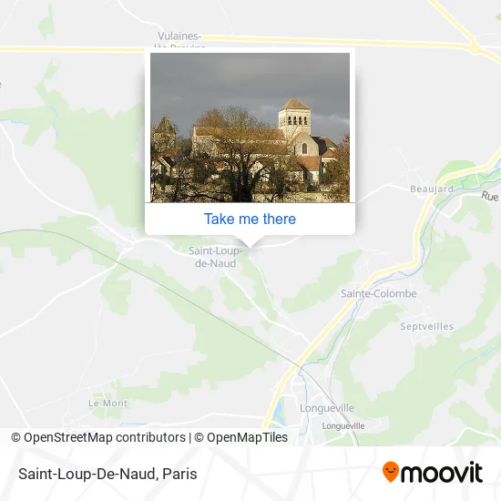 Saint-Loup-De-Naud map