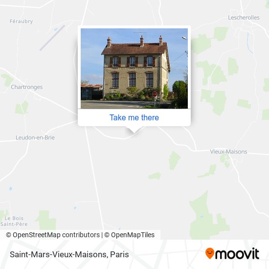 Mapa Saint-Mars-Vieux-Maisons