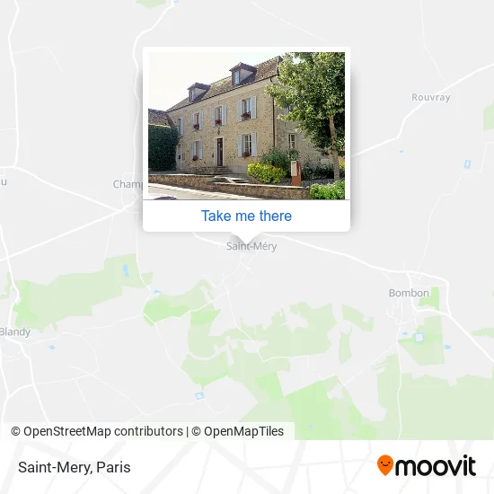 Saint-Mery map