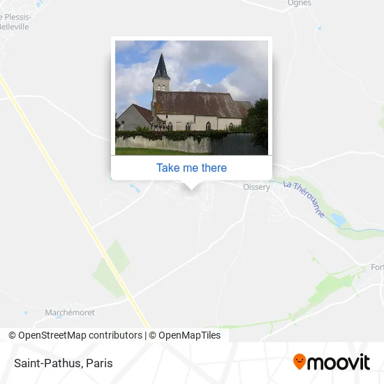 Saint-Pathus map