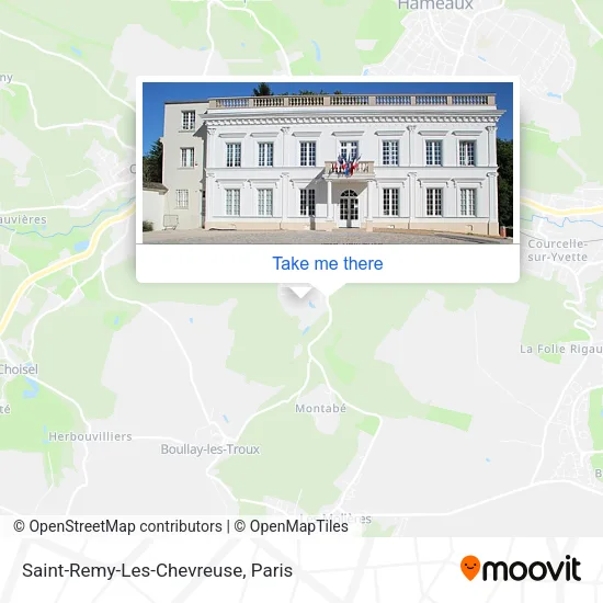 Saint-Remy-Les-Chevreuse map