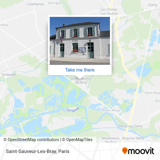 Saint-Sauveur-Les-Bray map