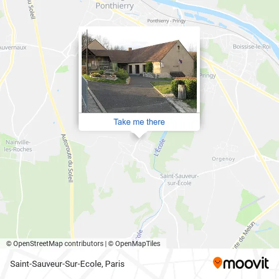 Saint-Sauveur-Sur-Ecole map