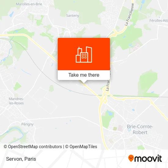 Servon map