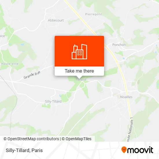 Silly-Tillard map