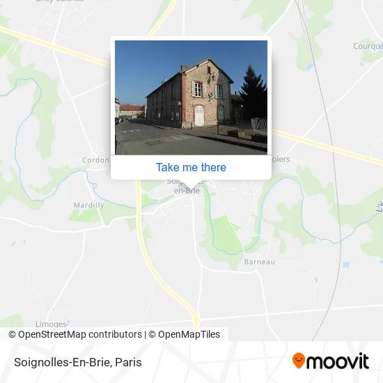 Soignolles-En-Brie map