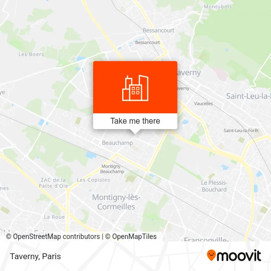 Taverny map