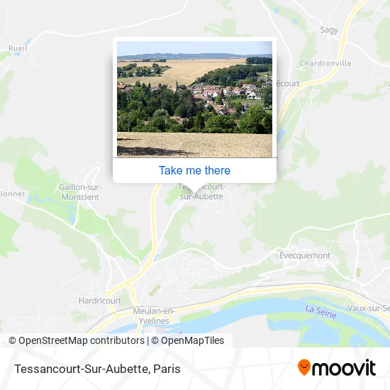 Tessancourt-Sur-Aubette map