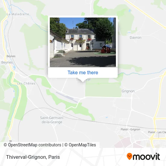 Thiverval-Grignon map