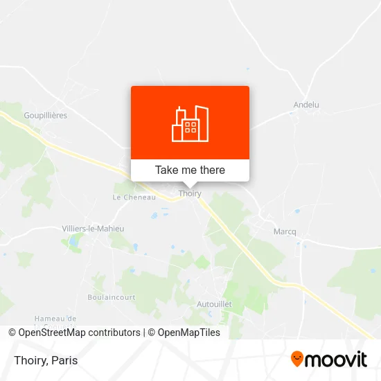 Thoiry map