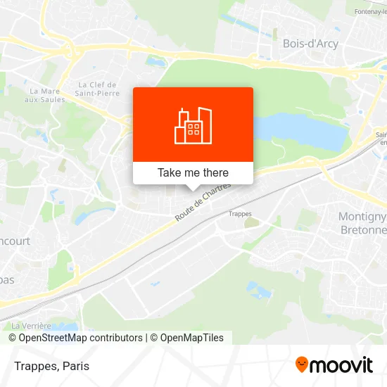 Trappes map