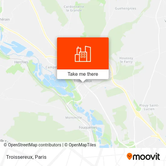 Troissereux map