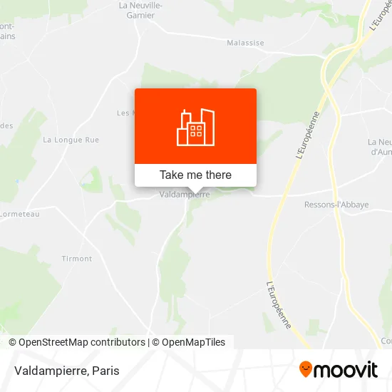 Valdampierre map