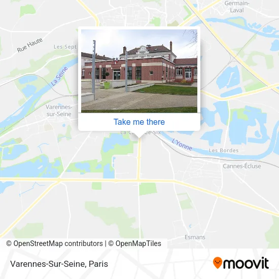 Varennes-Sur-Seine map