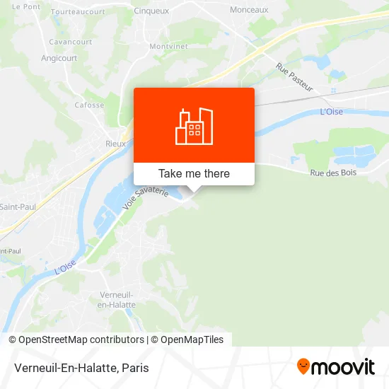 Verneuil-En-Halatte map