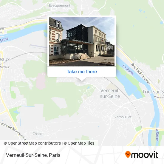Verneuil-Sur-Seine map