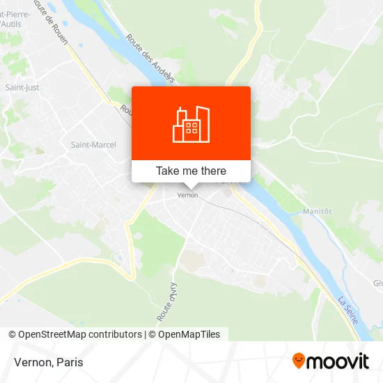 Vernon map