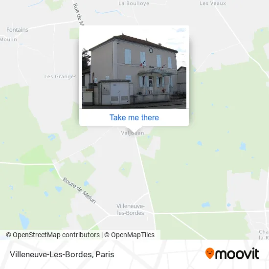 Villeneuve-Les-Bordes map