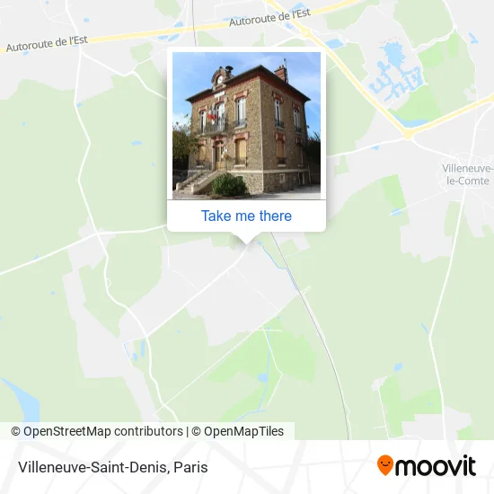 Villeneuve-Saint-Denis map