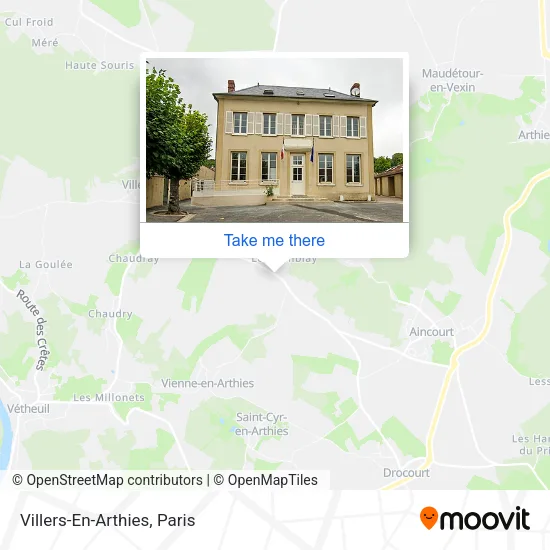 Villers-En-Arthies map