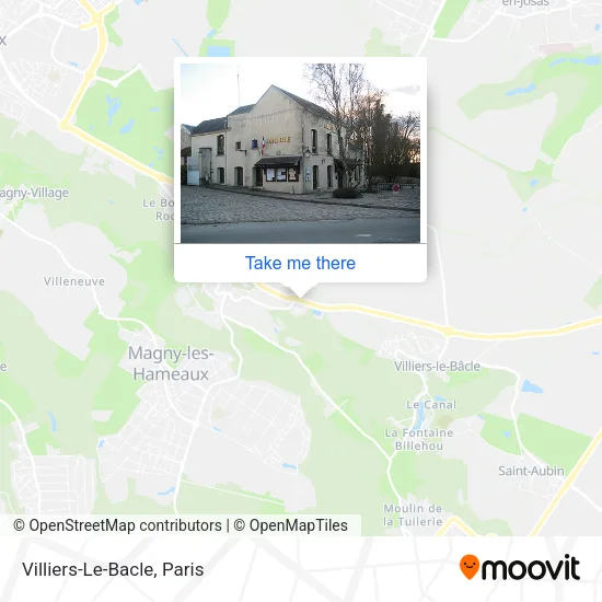 Villiers-Le-Bacle map