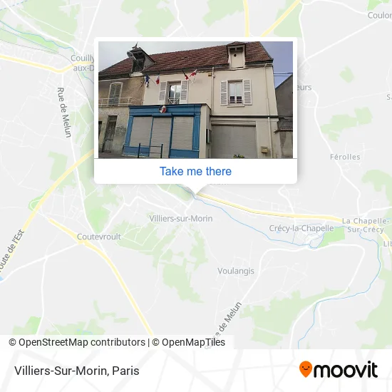 Villiers-Sur-Morin map