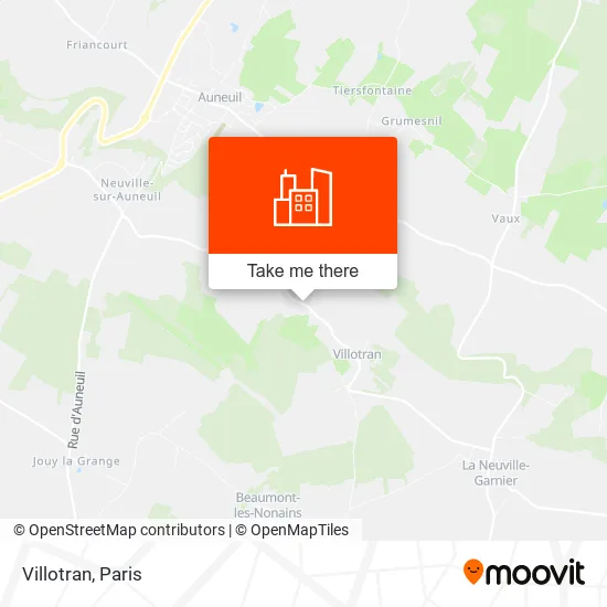 Villotran map