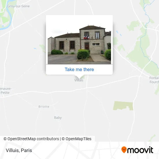 Villuis map