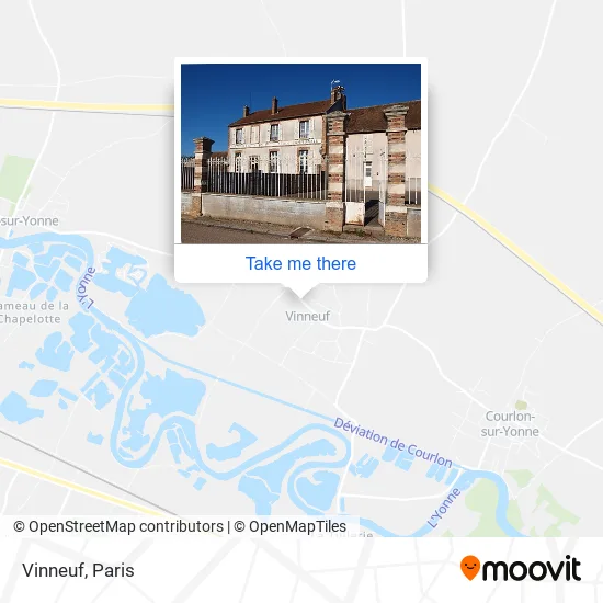 Vinneuf map