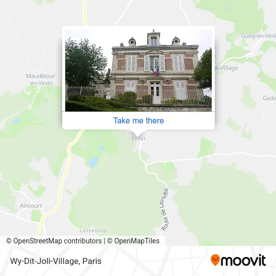 Wy-Dit-Joli-Village map