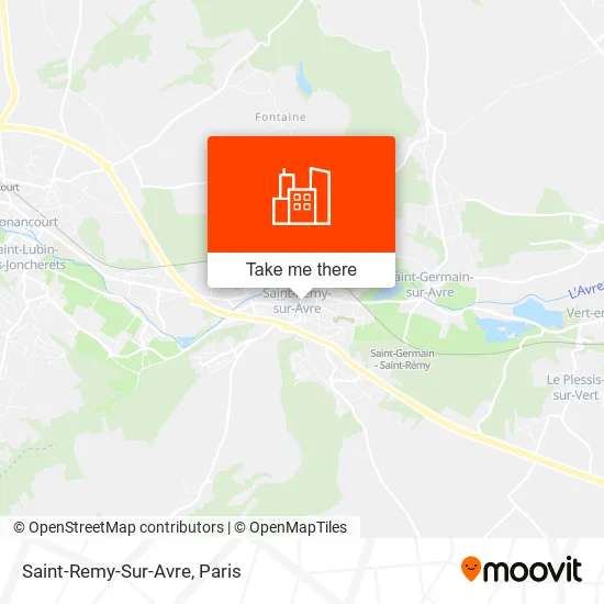 Saint-Remy-Sur-Avre map