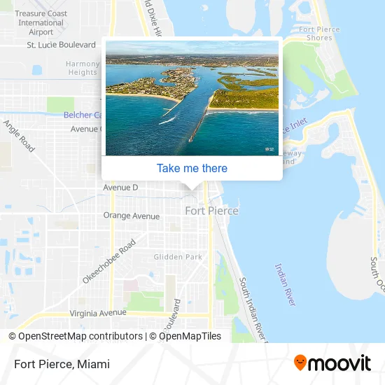 Fort Pierce map