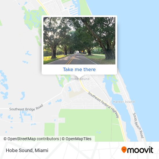 Hobe Sound map