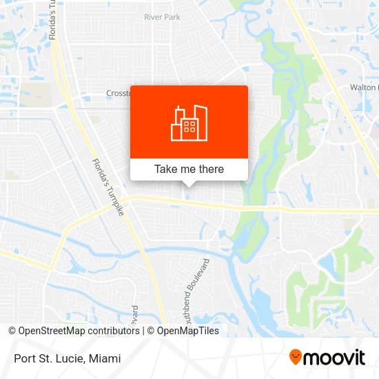 Port St. Lucie map