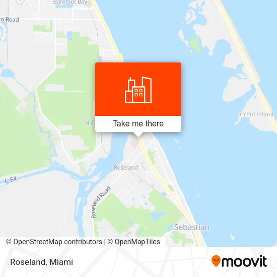 Roseland map