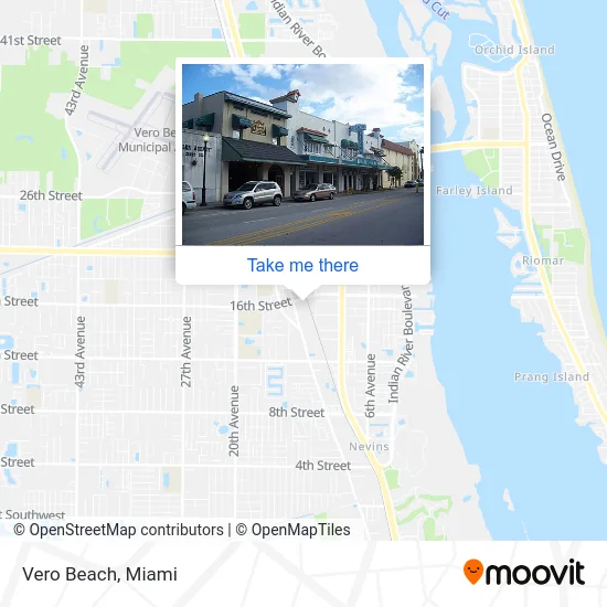 Vero Beach map