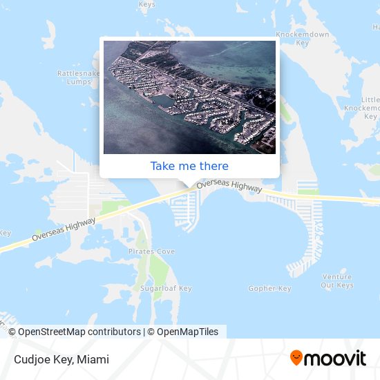 Cudjoe Key map