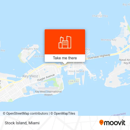 Stock Island map