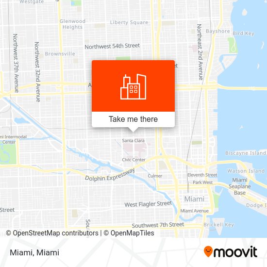 Miami map